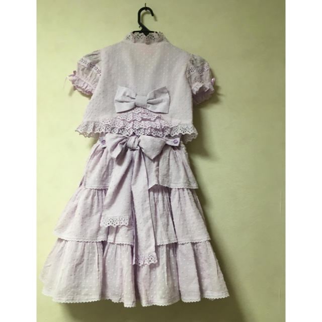 Angelic Pretty(アンジェリックプリティー)のAngelic Pretty ボレロ付きワンピース(ロリータ) レディースのワンピース(ひざ丈ワンピース)の商品写真