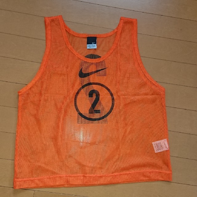 NIKE - ナイキ ビブス10枚巾着袋付ジュニアサイズの通販 by NIKE - ナイキ ビブス10枚巾着袋付ジュニアサイズの通販 by