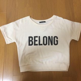 イング(INGNI)の白Tシャツ(Tシャツ(半袖/袖なし))