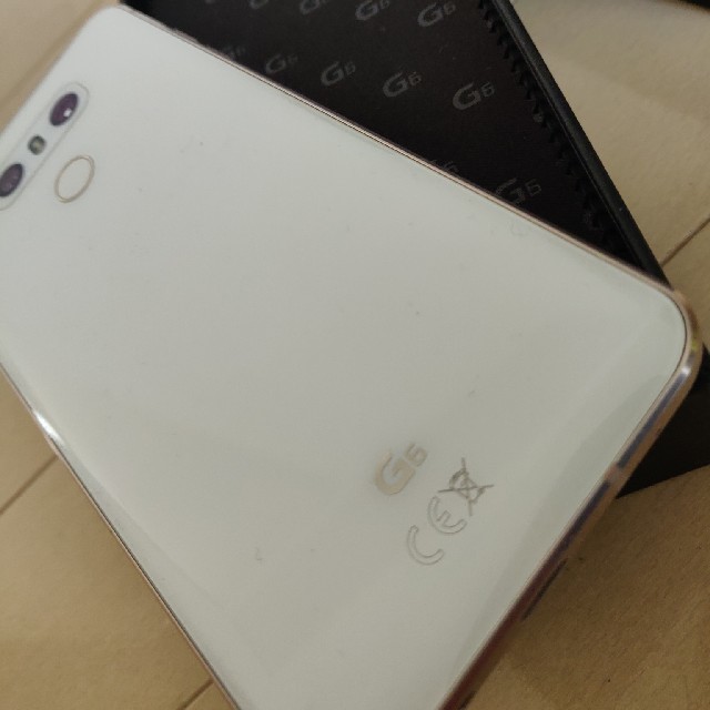 LG G6 4GB/64GB　LG-H870DS(ホワイト)