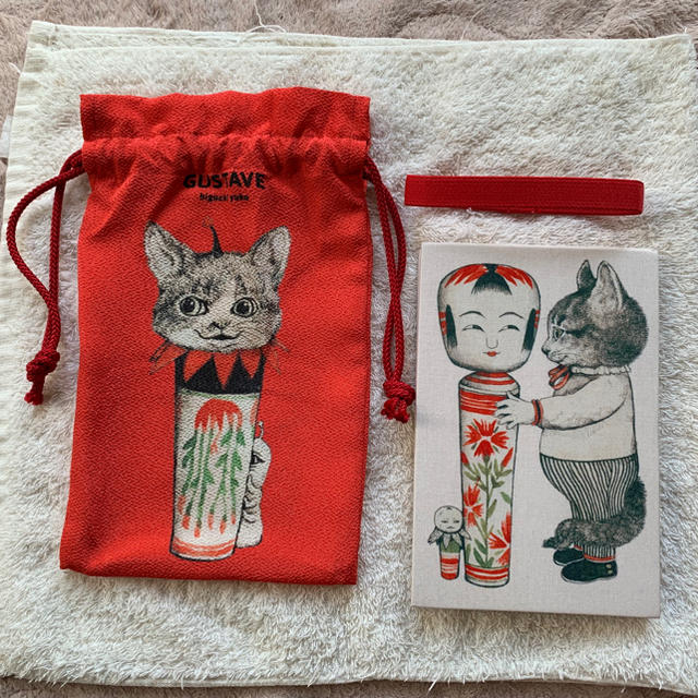 J様専用 ヒグチユウコ ご朱印帳 赤 ギュスターヴくん | vizoobras.com.br