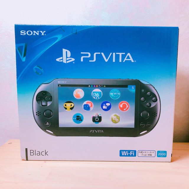 PS Vita Wi-Fiモデル ブラック PCH-2000