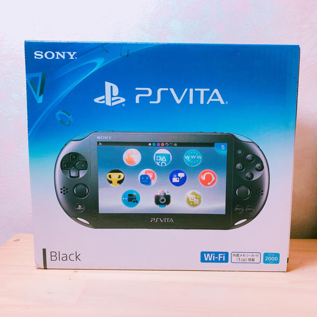 Play Station Vita wi-fiモデル ブラック PCH-2000