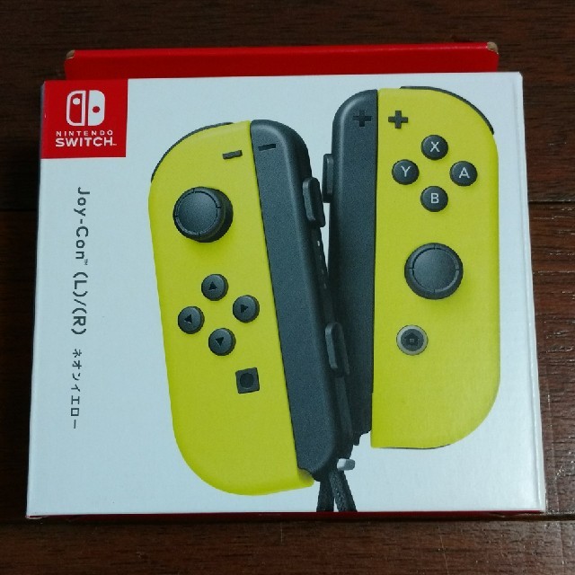 新品 ジョイコン Joy-Con (L)/(R) ネオンイエローゲームソフト/ゲーム機本体