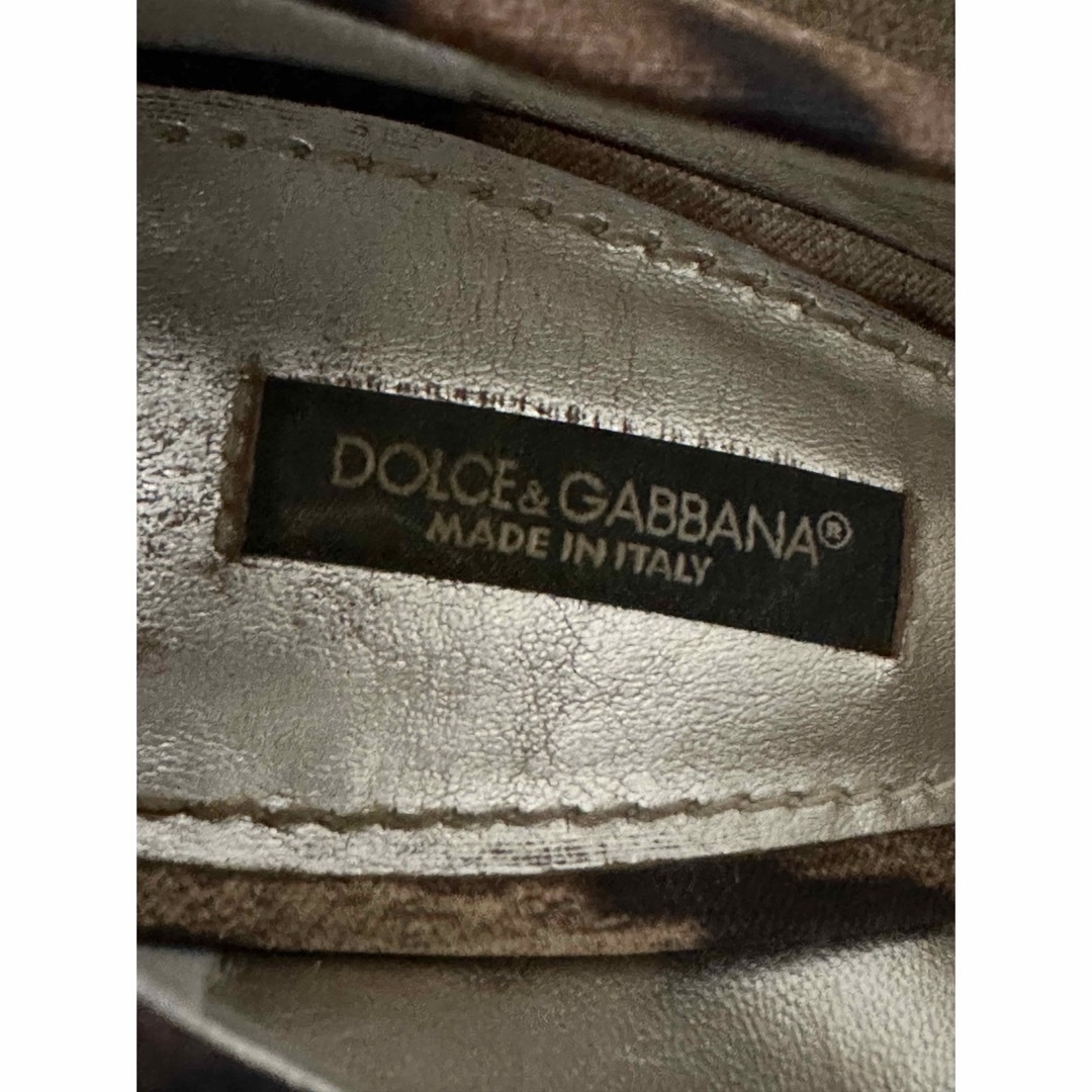 DOLCE&GABBANA(ドルチェアンドガッバーナ)のパンプス 37 ヒョウ柄DOLCE&GABBNA  中古 レディースの靴/シューズ(ハイヒール/パンプス)の商品写真