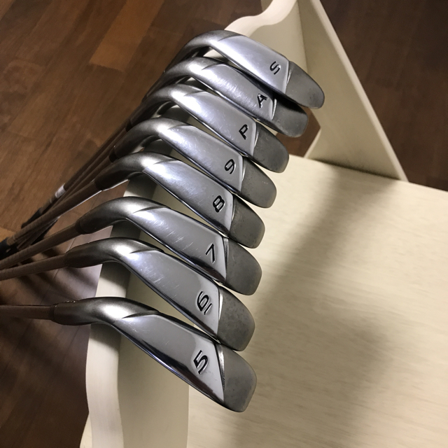 ゴルフ TaylorMade アイアンセット 8本の通販 by たにし250's shop 大量購入用 BURNER 8本 アイアンセット クラブ