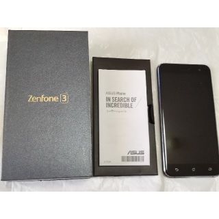 エイスース(ASUS)のASUS ZenFone3 ゼンフォン Z017DA(スマートフォン本体)