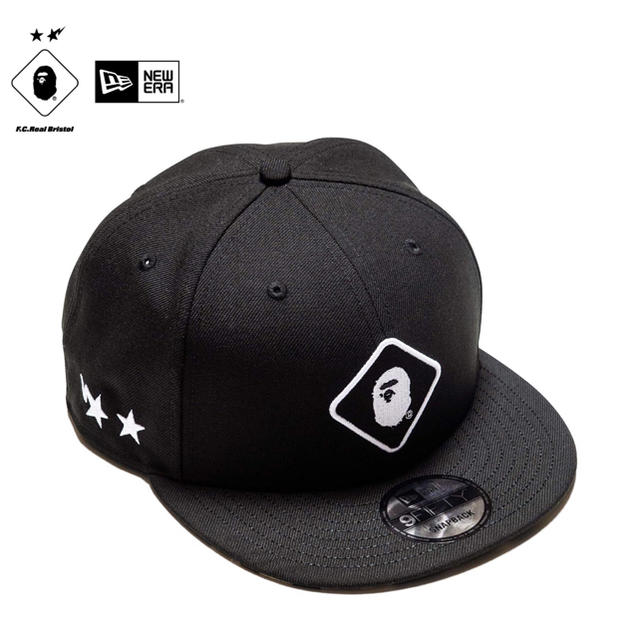 A BATHING APE(アベイシングエイプ)の【送料無料／FREEサイズ】BAPE x F.C.R.B. BACK CAP メンズの帽子(キャップ)の商品写真