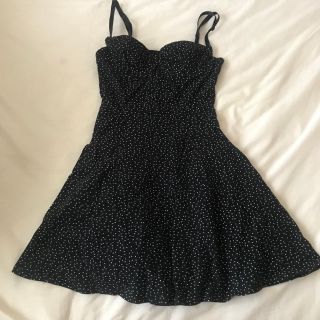 アメリカンアパレル(American Apparel)のアメリカンアパレル ドット ワンピース used(ミニワンピース)