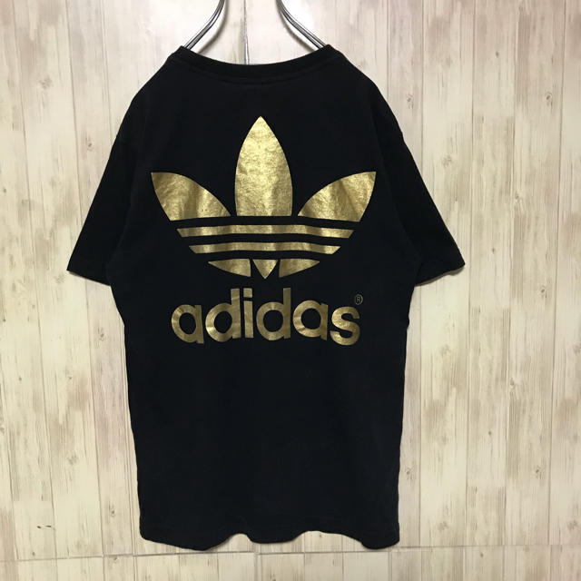 adidas(アディダス)の美品 adidas Tシャツ ビッグトレフォイルロゴ メンズのトップス(Tシャツ/カットソー(半袖/袖なし))の商品写真