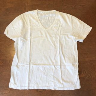 マルタンマルジェラ(Maison Martin Margiela)の[sheeps様専用] マルタンマルジェラ エイズTシャツ 白×白 2001SS(Tシャツ/カットソー(半袖/袖なし))