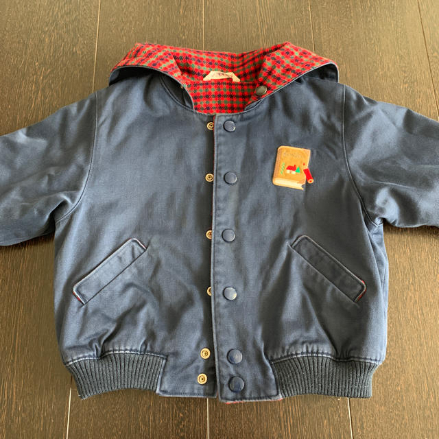 familiar(ファミリア)の3way ファミリア リバーシブルジャンパー キッズ/ベビー/マタニティのキッズ服男の子用(90cm~)(ジャケット/上着)の商品写真