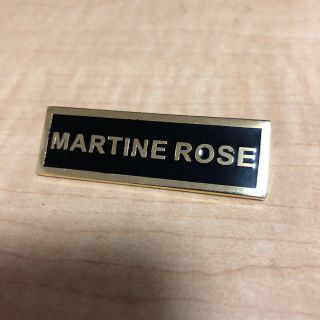 ジョンローレンスサリバン(JOHN LAWRENCE SULLIVAN)のmartine rose 17aw ネームプレート(シャツ)