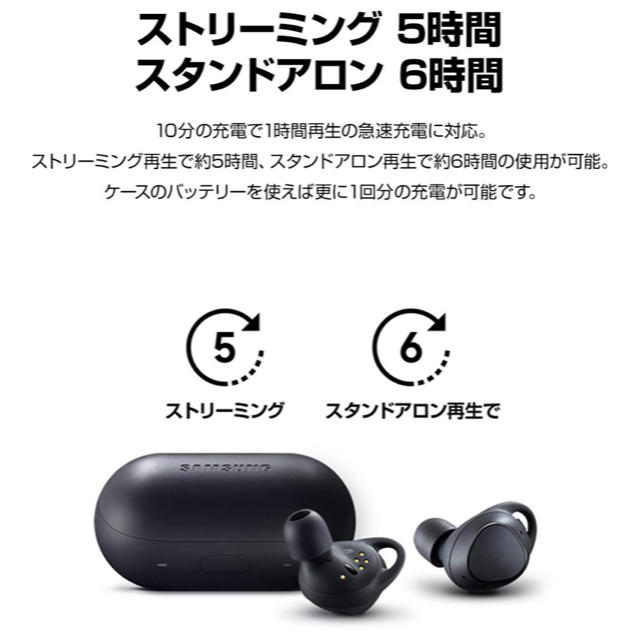 Samsung　Galaxy　Gear Iconx イヤホン ワイヤレス