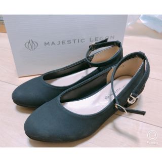 マジェスティックレゴン(MAJESTIC LEGON)のMAJESTIC LEGON パールヒールポインテッドパンプス(ハイヒール/パンプス)