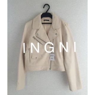 イング(INGNI)の新品2018★ I N G N I★ライダースジャケット(ライダースジャケット)