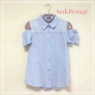 アンクルージュ(Ank Rouge)の新品＊オフショルブラウス(シャツ/ブラウス(半袖/袖なし))