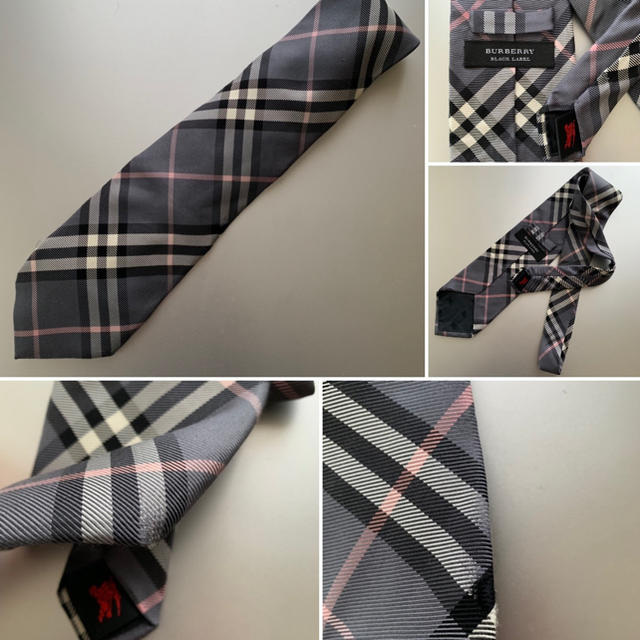 BURBERRY BLACK LABEL(バーバリーブラックレーベル)のネクタイ Burberry Black label ノバチェック メンズのファッション小物(ネクタイ)の商品写真