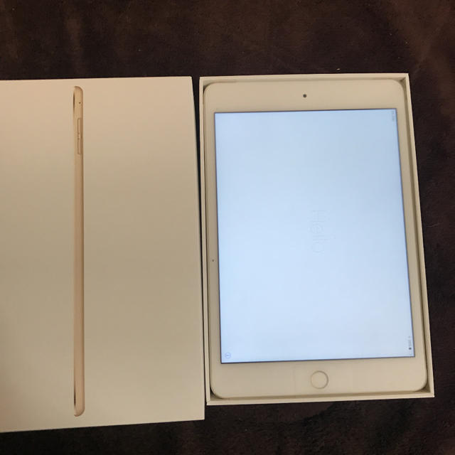 iPad mini4 32gb ゴールド wi-fi cellularモデル - タブレット