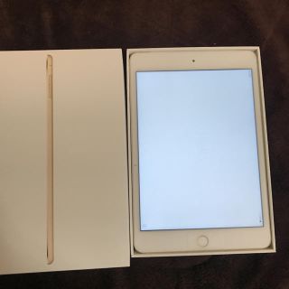 アイパッド(iPad)のiPad mini4 32gb ゴールド wi-fi cellularモデル(タブレット)