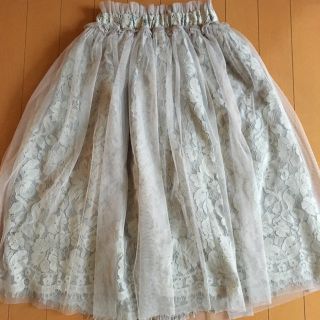 トッコ(tocco)のtocco closet  チュールスカート(ひざ丈スカート)