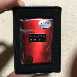 ジッポー(ZIPPO)の【新品未使用品】クールエッジ カットZIPPO(タバコグッズ)