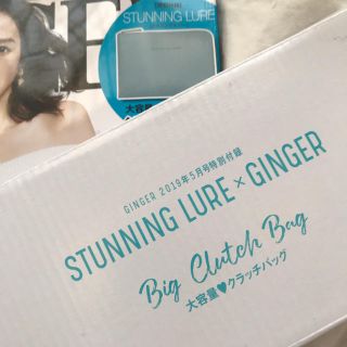 スタニングルアー(STUNNING LURE)の新品未開封stunning lure×GINGER大容量クラッチバック(クラッチバッグ)