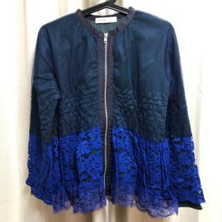 サカイラック(sacai luck)のsacai  luck レースジャケット(カーディガン)