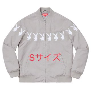 シュプリーム(Supreme)のSupreme®/Playboy© Crew Jacket Grey Sサイズ(ブルゾン)