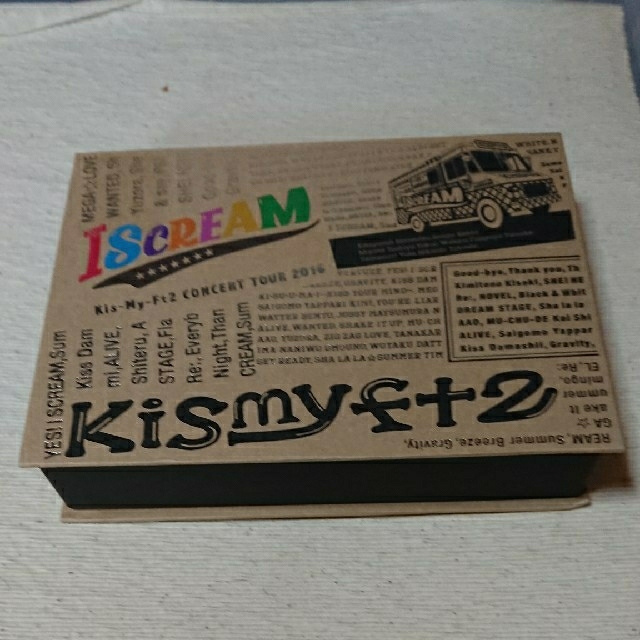 Kis-My-Ft2(キスマイフットツー)のISCREAM kis-my-ft2 エンタメ/ホビーのDVD/ブルーレイ(ミュージック)の商品写真