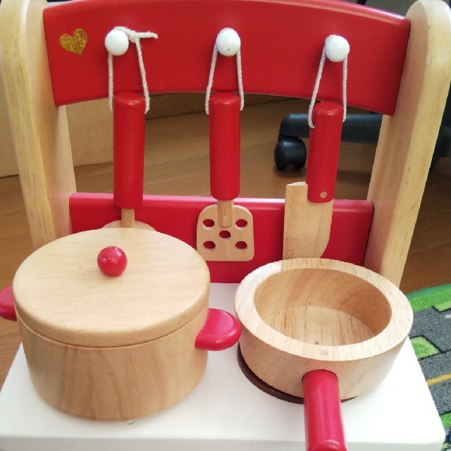 おままごとキッチン キッズ/ベビー/マタニティのおもちゃ(知育玩具)の商品写真