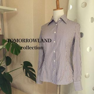 トゥモローランド(TOMORROWLAND)のcollectionストライプシャツP(シャツ/ブラウス(長袖/七分))