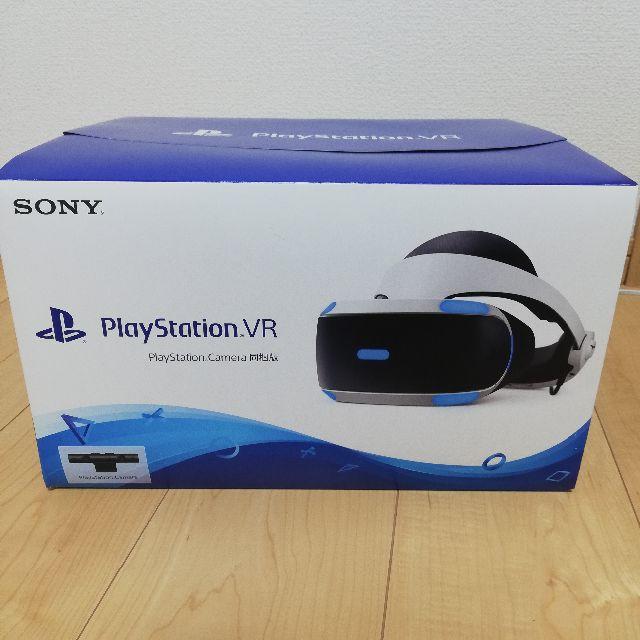 PlayStation VR(プレイステーションヴィーアール)の【値下げ】PSVR CUHJ-16003 (CUH-ZVR2シリーズ) エンタメ/ホビーのゲームソフト/ゲーム機本体(家庭用ゲーム機本体)の商品写真