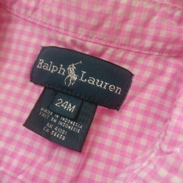 POLO RALPH LAUREN(ポロラルフローレン)のラルフ・ローレン シャツ キッズ/ベビー/マタニティのキッズ服男の子用(90cm~)(Tシャツ/カットソー)の商品写真