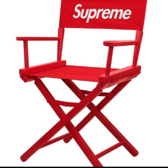 Supreme(シュプリーム)のSupreme director's chair Red インテリア/住まい/日用品の椅子/チェア(折り畳みイス)の商品写真