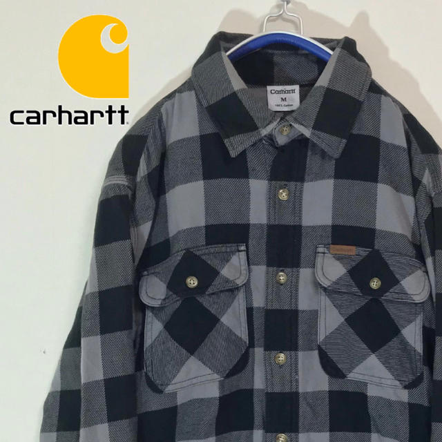 carhartt(カーハート)のカーハート Carhartt アウトドア ブロックチェック 起毛素材厚手シャツ メンズのトップス(シャツ)の商品写真