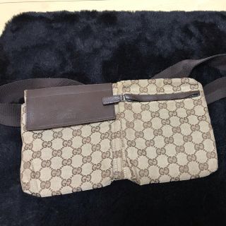 グッチ(Gucci)のGUCCI ウエストポーチ美品(ウエストポーチ)