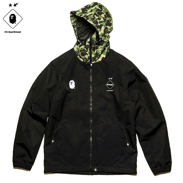 F.C.R.B.(エフシーアールビー)のF.C.R.B × BAPE SEPARATE PRACTICE JACKET  メンズのジャケット/アウター(マウンテンパーカー)の商品写真