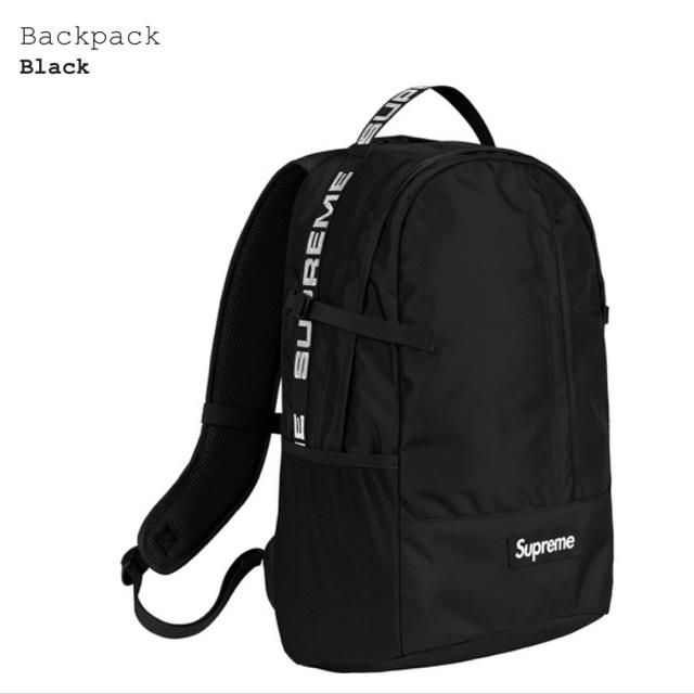 Supreme 18ss Backpackメンズ