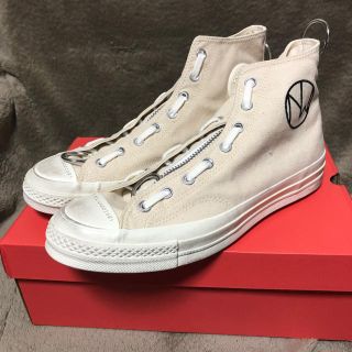 アンダーカバー(UNDERCOVER)のConverse x Undercover Chuck 70 Hi white(スニーカー)