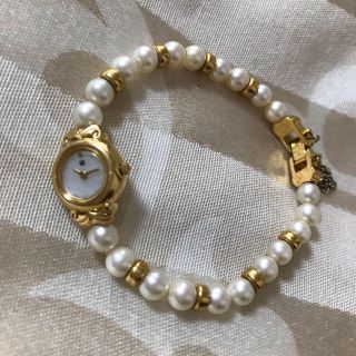 ミキモト(MIKIMOTO)の値下げしました！ミキモト 本真珠 ブレスレット ウォッチ(腕時計)