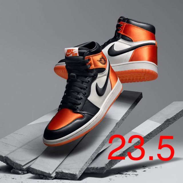 NIKE(ナイキ)のAIR JORDAN 1 SATIN SHATTERED BACKBOARD レディースの靴/シューズ(スニーカー)の商品写真