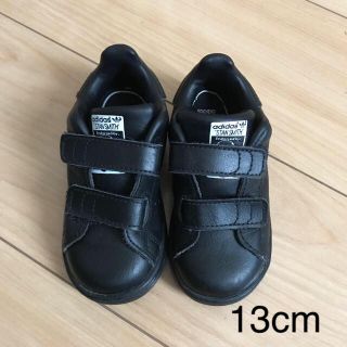 アディダス(adidas)のadidas スタンスミス 13.0 ★人気の黒★(スニーカー)