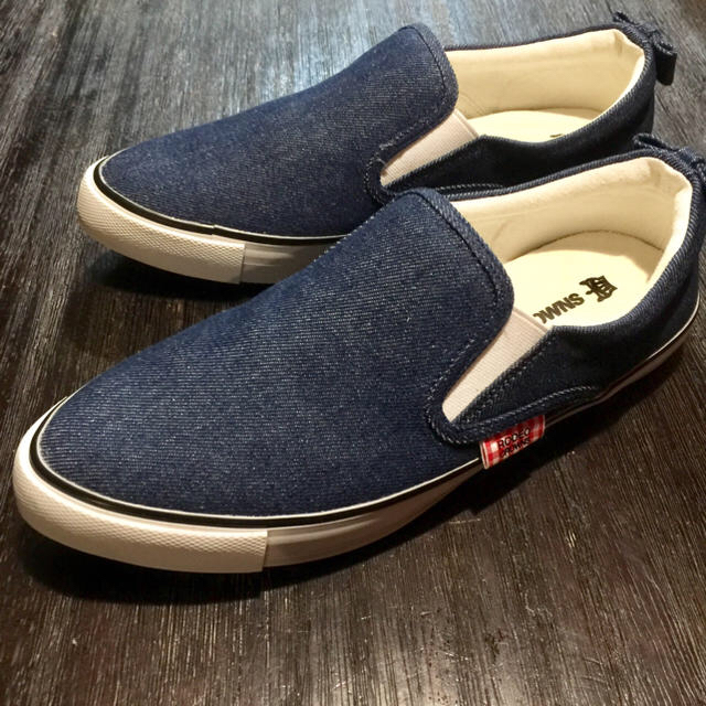 RODEO CROWNS WIDE BOWL(ロデオクラウンズワイドボウル)の専用 [新品] RODEO CROWNS RCWB  denim slip-on レディースの靴/シューズ(スリッポン/モカシン)の商品写真