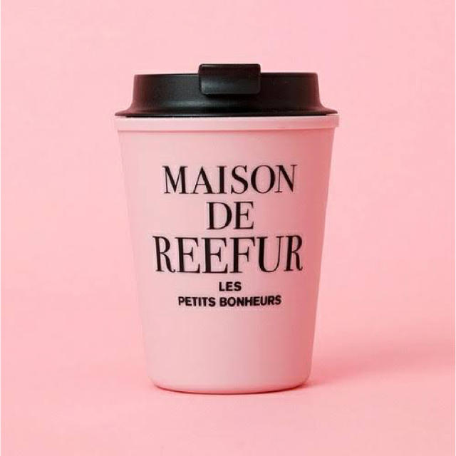 MAISON DE REEFURオリジナルタンブラーリーファー梨花完売ピンク