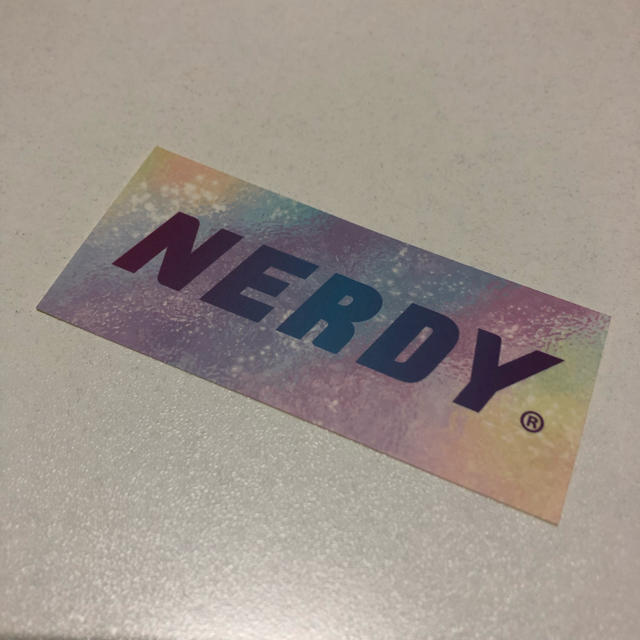 防水ケース iphone / UNIF - NERDY ステッカーの通販 by 104｜ユニフならラクマ