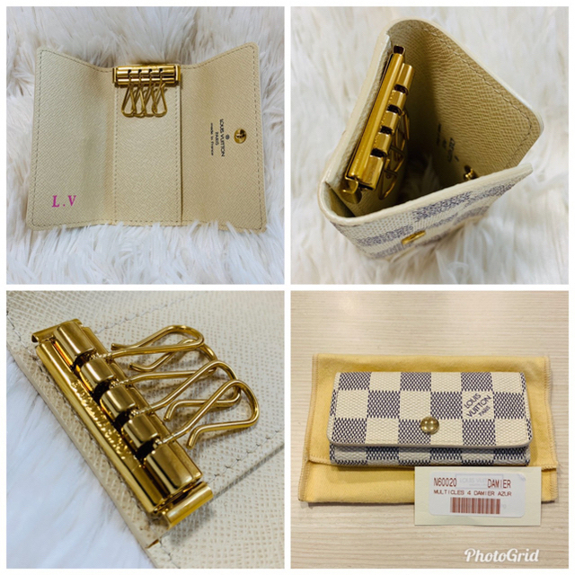 LOUIS VUITTON(ルイヴィトン)の【新品♡】ルイヴィトン  ダミエ  アズール   キーケース  レディースのファッション小物(キーケース)の商品写真