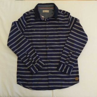 ザラキッズ(ZARA KIDS)のZARA BOYS ボーダーシャツ　140(ブラウス)