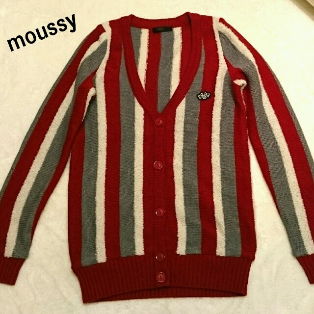 moussy(マウジー)のお値下げセール♥moussy カーデ レディースのトップス(カーディガン)の商品写真