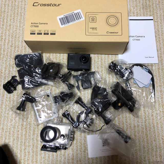 crosstour アクションカム/CT7000/アクションカメラ スマホ/家電/カメラのカメラ(その他)の商品写真